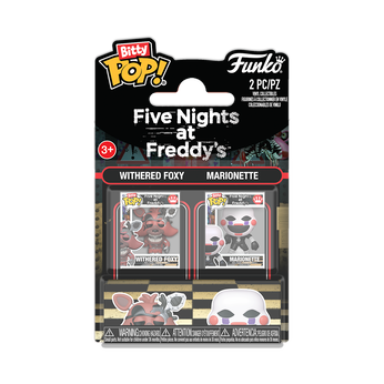 Bitty Pop! Withered Foxy & Marionette 2-Pack, , hi-res view 1
